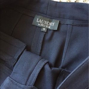Navy work trousers slacks